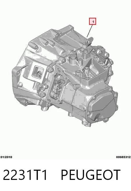 Automatyczna skrzynia biegów, kompletna Peugeot 3008 I minivan (0U) (2009 - 2016) cena, od 915,19 USD