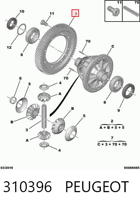 310396 Peugeot/Citroen