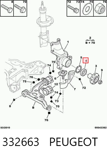 332663 Peugeot/Citroen