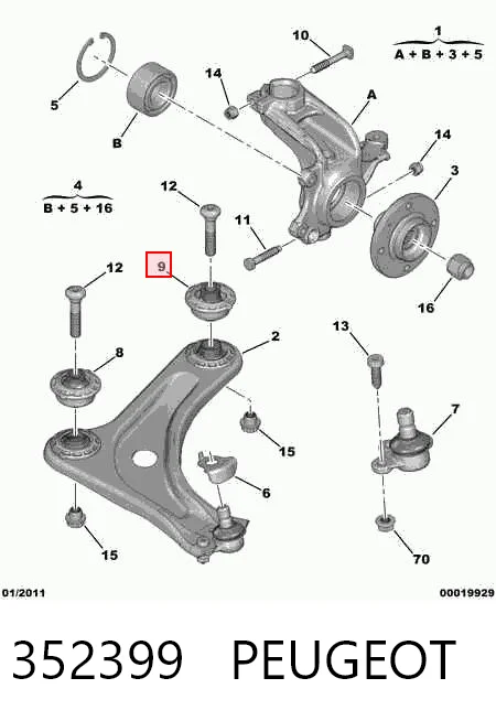 352399 Peugeot/Citroen
