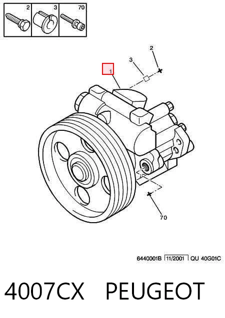 Pompa wspomagania hydraulicznego kierownicy Mercedes E 