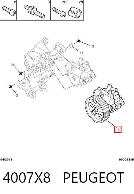 Pompa wspomagania hydraulicznego kierownicy do Mercedes E  C124