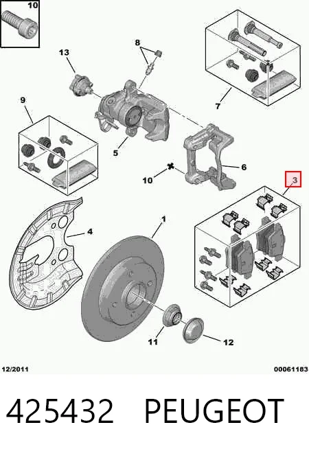 425432 Peugeot/Citroen