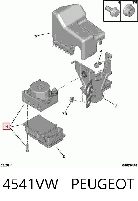 Sterownik ABS  hydrauliczny Fiat Qubo minivan (225) (2008 - 2026) cena, od 70,57 USD