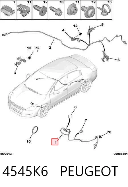 4545K6 Peugeot/Citroen