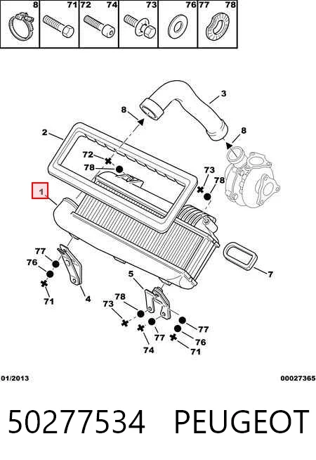 Chłodnica intercoolera do Peugeot 306  7A