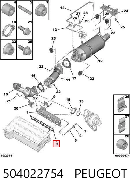 504022754 Peugeot/Citroen