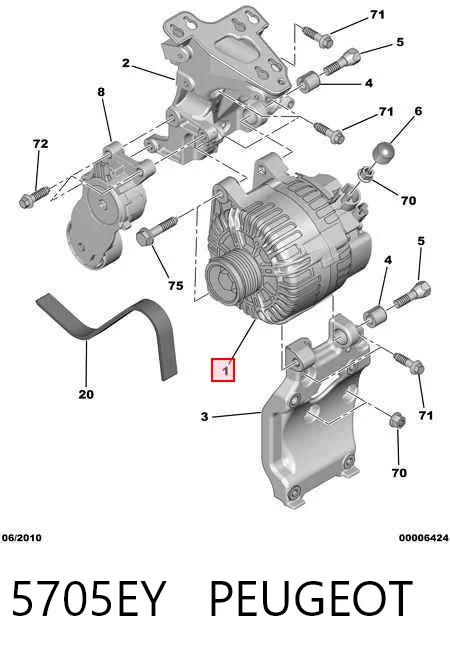 5705EY Peugeot/Citroen