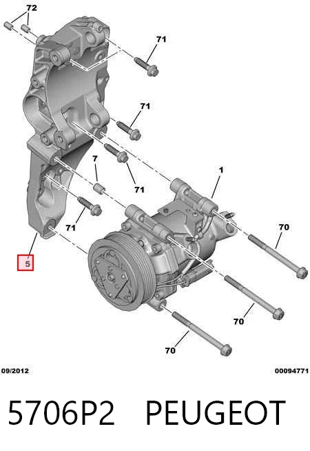 Kupić Wspornik alternatora Peugeot 301   w dobrej cenie