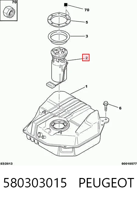 MAM00116M Magneti Marelli Moduł pompy paliwowej z czujnikiem poziomu paliwa