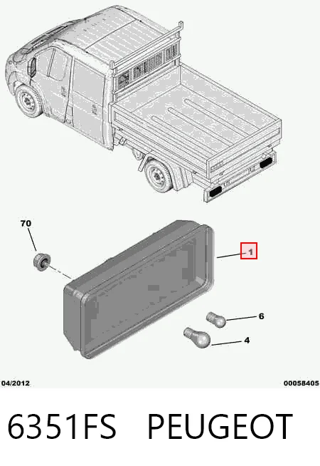  Lampa zespolona tylna prawa Fiat Ducato 2