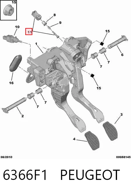 6366F1 Peugeot/Citroen