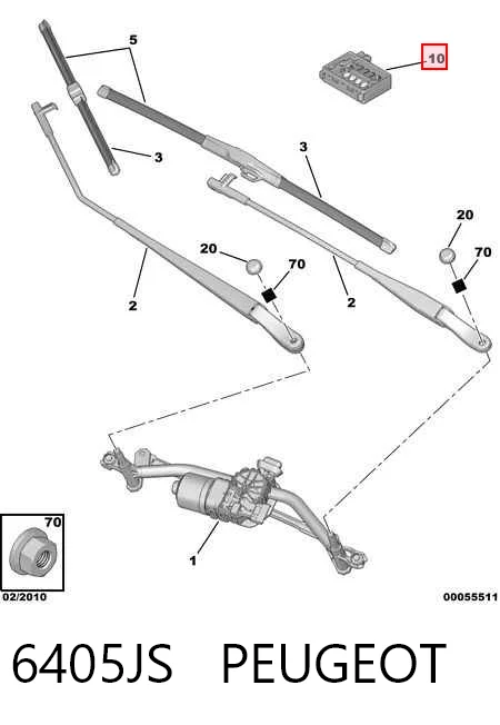 Kupić Czujnik deszczu Peugeot 207 WA, WC w dobrej cenie