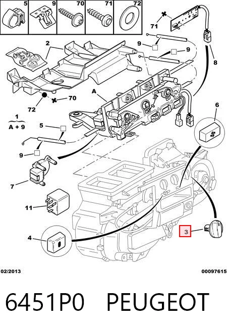 Kupić Sterownik trybów ogrzewania/klimatyzacji Citroen Jumper 230L w dobrej cenie