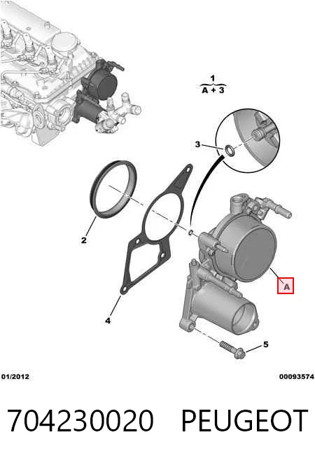 Pompa podciśnienia Ford Transit VII awangarda (V363) (2013 - 2026) cena, od 107,26 USD