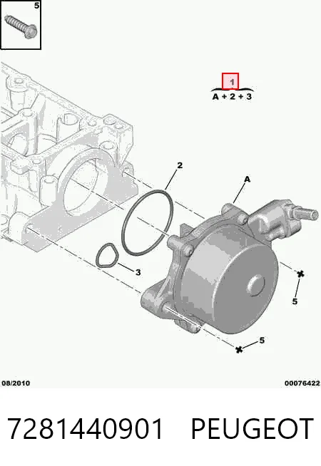 Pompa podciśnienia Mazda 2 I hatchback (DY) (2003 - 2007) cena, od 36,42 USD