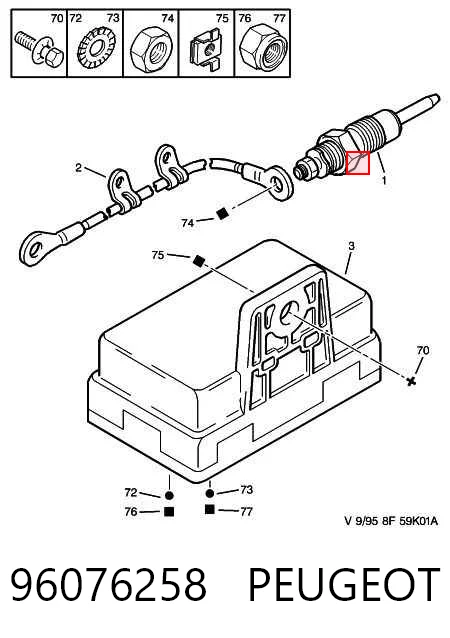 96076258 Peugeot/Citroen