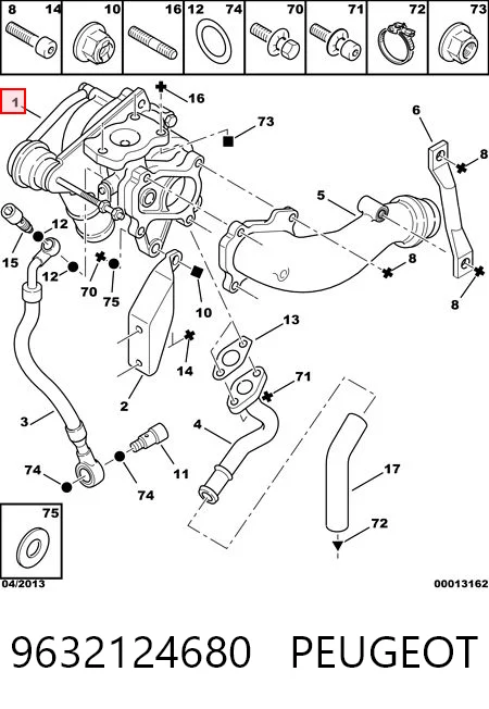 53041015096 VAG Turbina