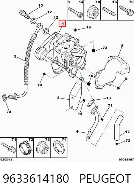 Turbina VAG 9633614180