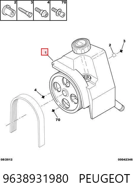 Do koszyka 4007V6 VAG Pompa wspomagania hydraulicznego kierownicy
