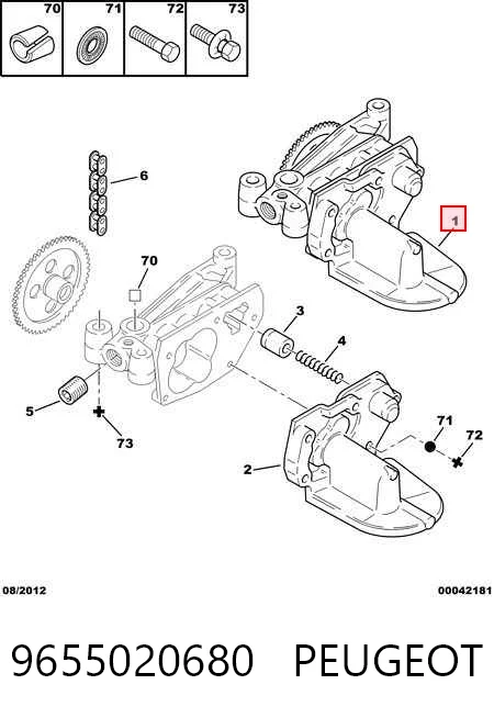 9655020680 Peugeot/Citroen