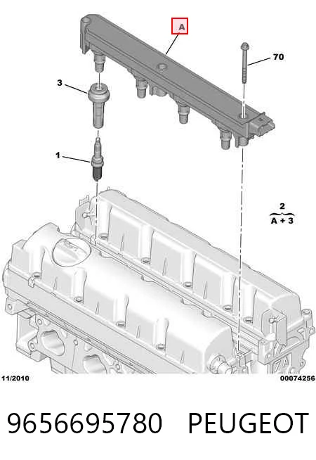 9656695780 Peugeot/Citroen Cewka zapłonowa