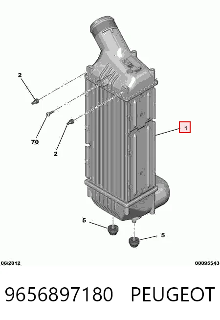  Chłodnica intercoolera Audi A4 