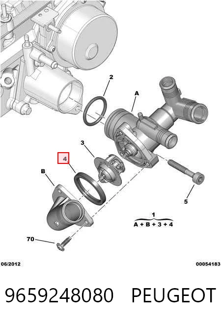9659248080 Peugeot/Citroen