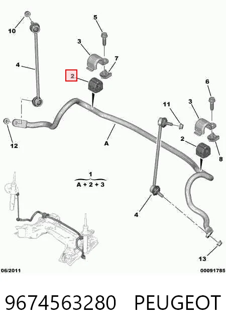9674563280 Peugeot/Citroen