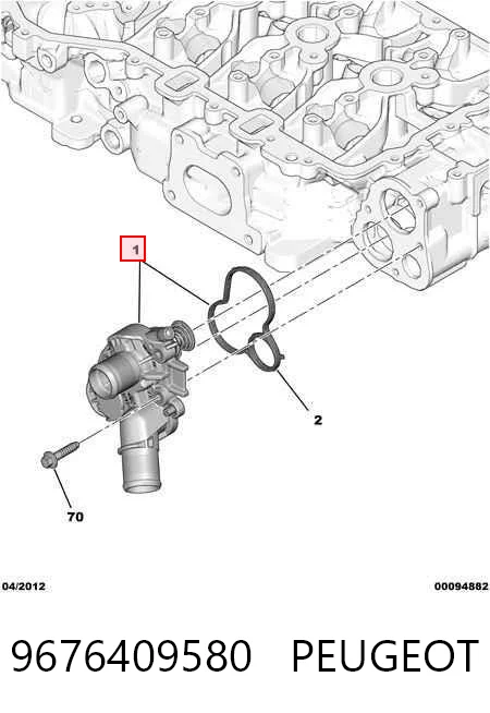9676409580 Peugeot/Citroen