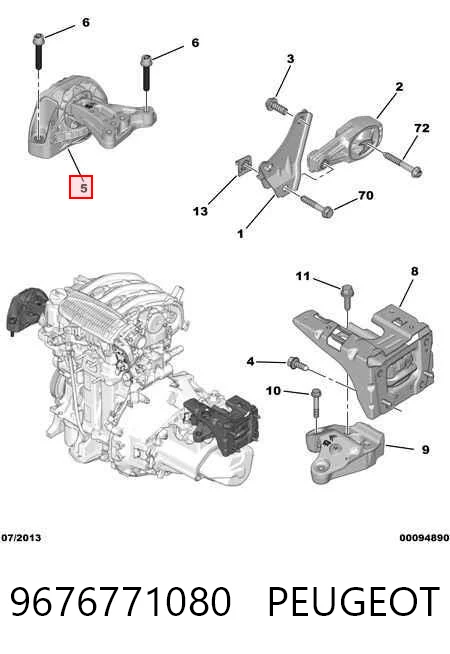 9676771080 Peugeot/Citroen