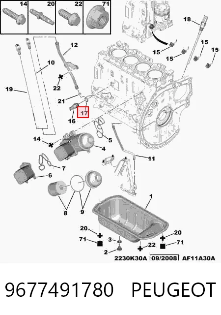 9677491780 Peugeot/Citroen