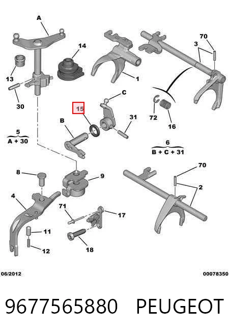 9677565880 Peugeot/Citroen