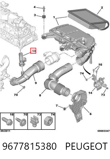 9677815380 Peugeot/Citroen