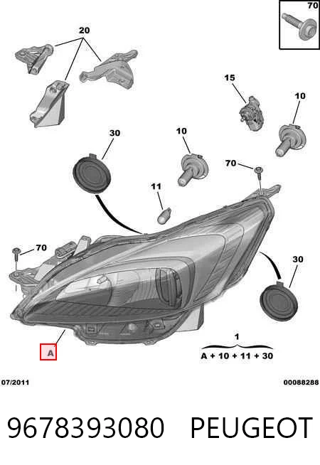 9678393080 Peugeot/Citroen