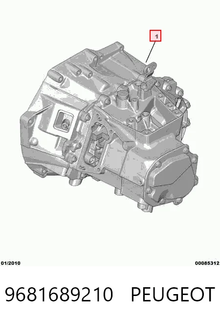 Do koszyka Automatyczna skrzynia biegów, kompletna Peugeot 3008 I 0U
