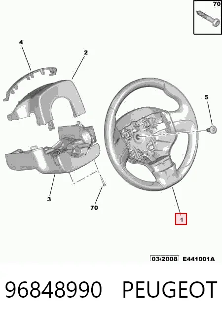 Kierownica do Citroen C3 Picasso SH