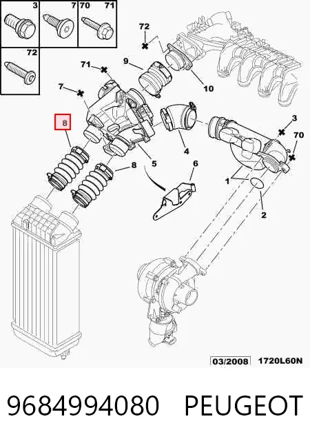 9684994080 Peugeot/Citroen