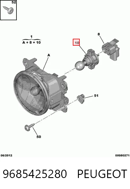 9685425280 Peugeot/Citroen