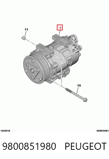 9800851980 Peugeot/Citroen