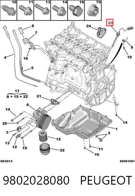 9802028080 Peugeot/Citroen