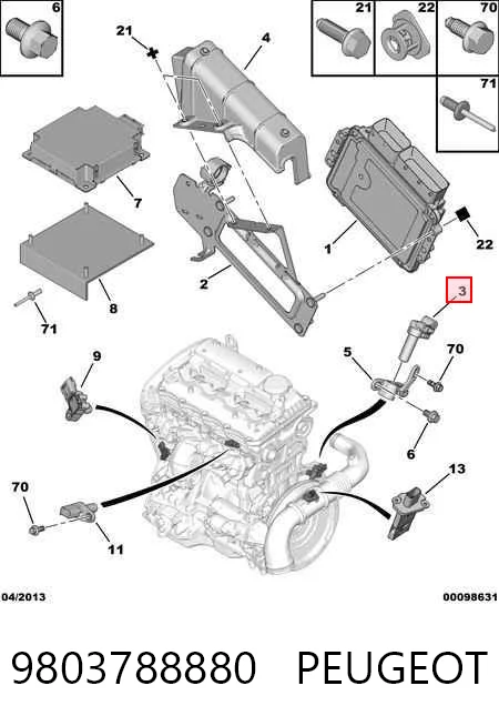 9803788880 Peugeot/Citroen