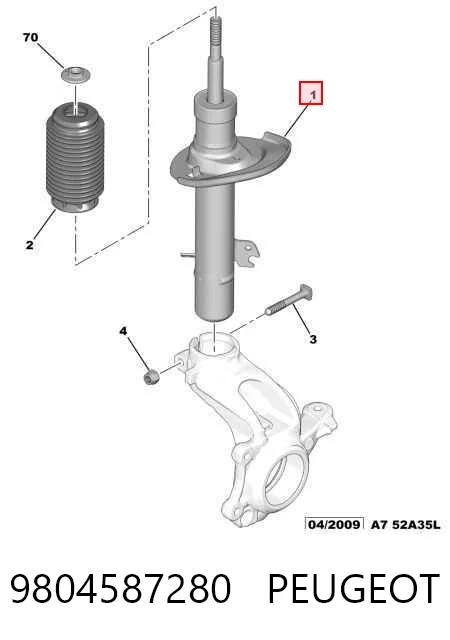 9804587280 Peugeot/Citroen