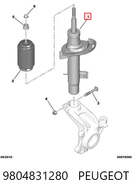 9804831280 Peugeot/Citroen