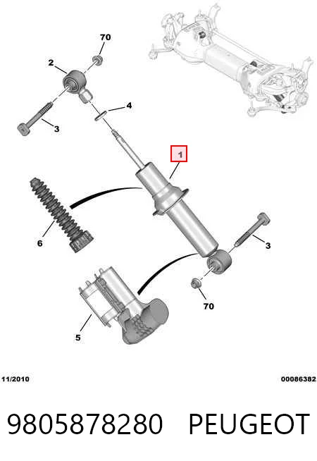 9805878280 Peugeot/Citroen