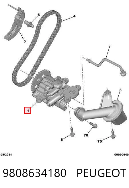9808634180 Peugeot/Citroen