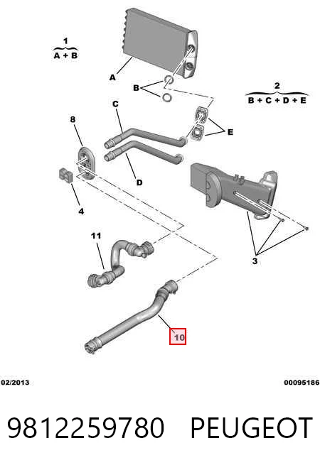 9812259780 Peugeot/Citroen