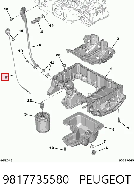 9817735580 Peugeot/Citroen