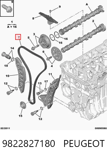9822827180 Peugeot/Citroen