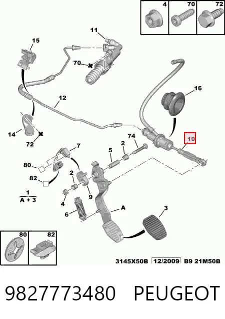 9827773480 Peugeot/Citroen